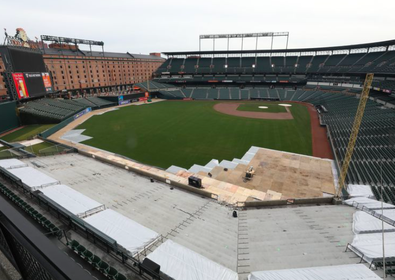 Orioles moving LF fence back at Camden Yards